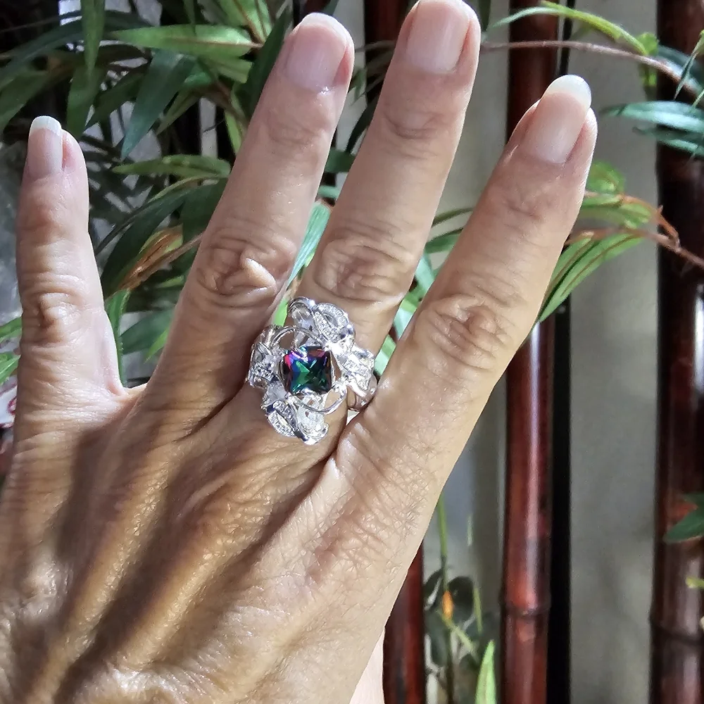 Sterling Siver Mermaid 🧜‍♀️ Ring - Picture 10 of 17